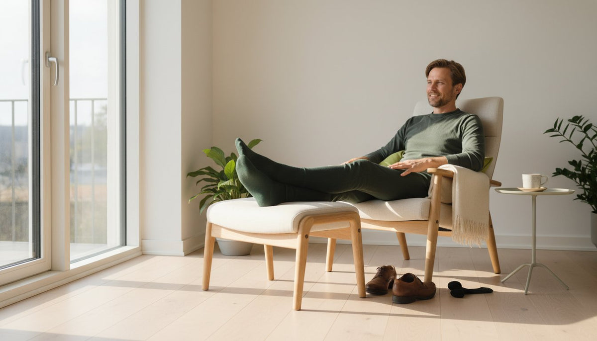 Støttestrømper til mænd: Den komplette guide til bedre velvære og energi i benene