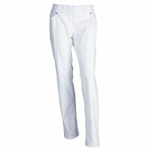 Nybo Hvide Dame Harmony Jeans, Pull-on, Komfort Elastik