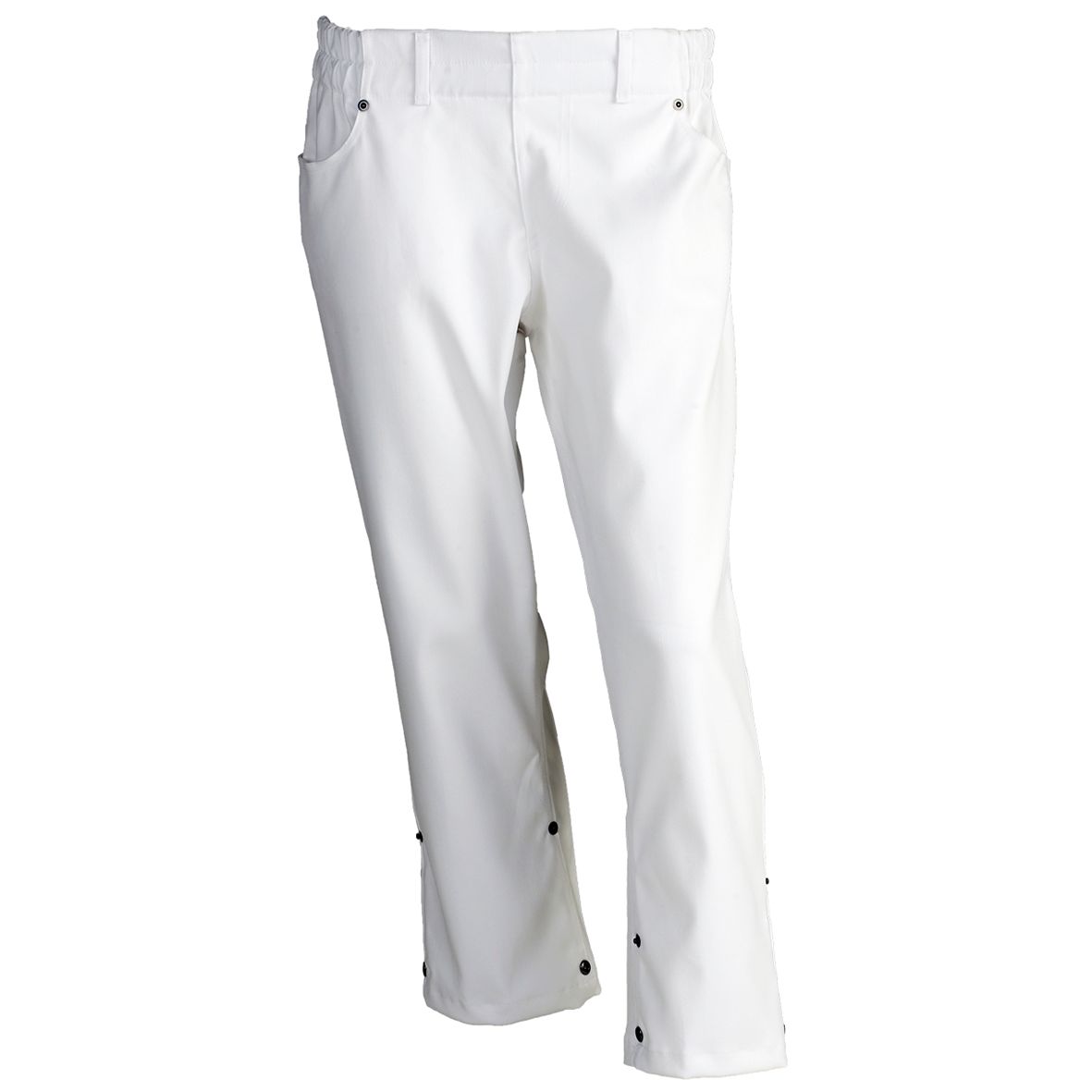 Nybo Hvide Unisex Harmony Capri Bukser, Pull-on, Elastik