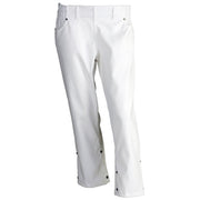 Nybo Hvide Unisex Harmony Capri Bukser, Pull-on, Elastik