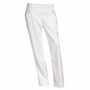 Nybo Hvide Unisex Club-Classic Bukser, Pull-on, Elastik, Komfort