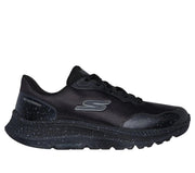 Sort vandtæt dameløbesko fra Skechers