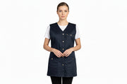 Nybo Navy Dame Super Cool Vest, Lang, Justerbar, Slidstærk