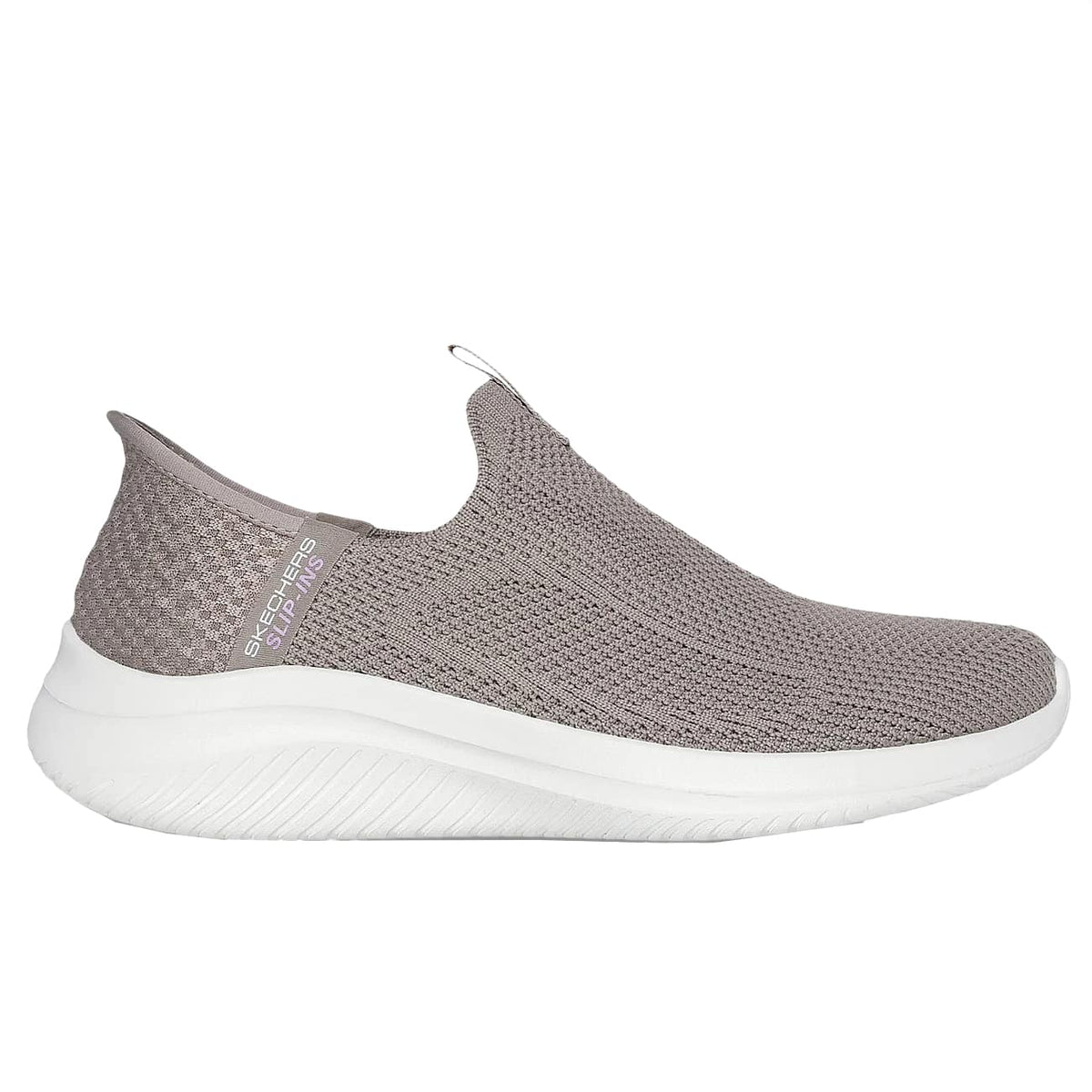Beige hyttesko fra Skechers