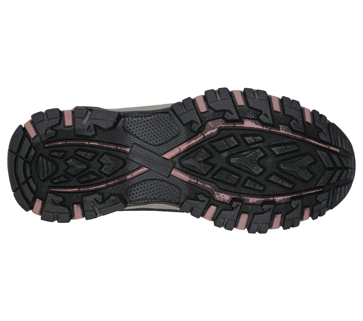 Brun vandtæt damestøvle fra Skechers
