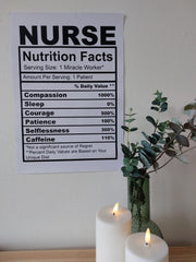 Plakat til sygeplejersken