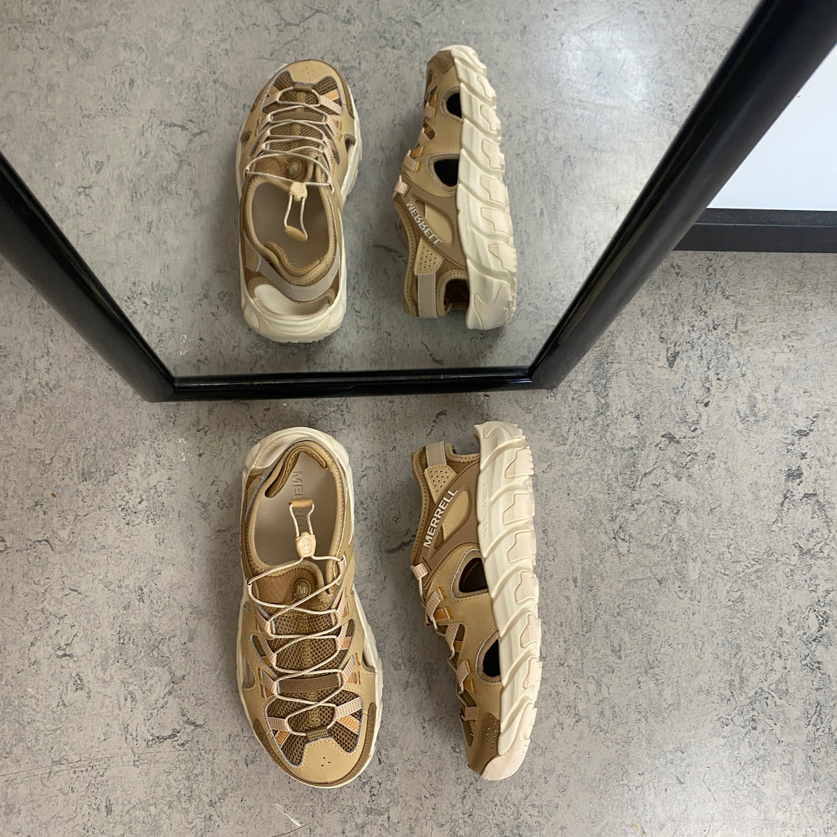 Merrell vandresandal – let, åndbar & stødabsorberende sandal