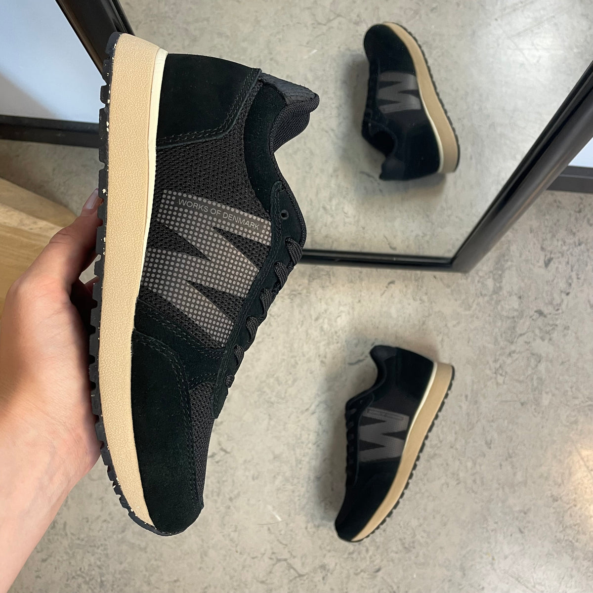 Woden Ydun Icon II – sort sneaker med let og behagelig komfort