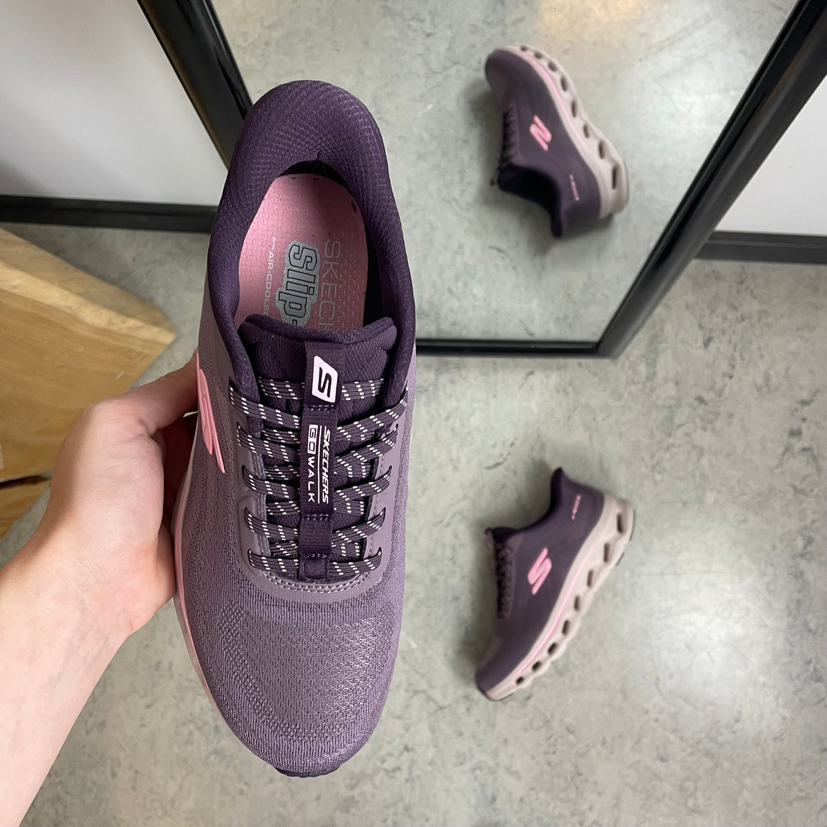 Skechers GO WALK Glide-Step 2.0 - Slip-in sko med stødabsorbering
