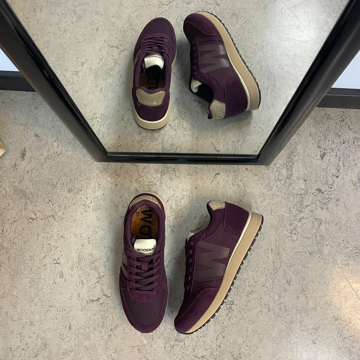 Woden Ydun Icon II – lyngfarvet sneaker med let & luftig komfort