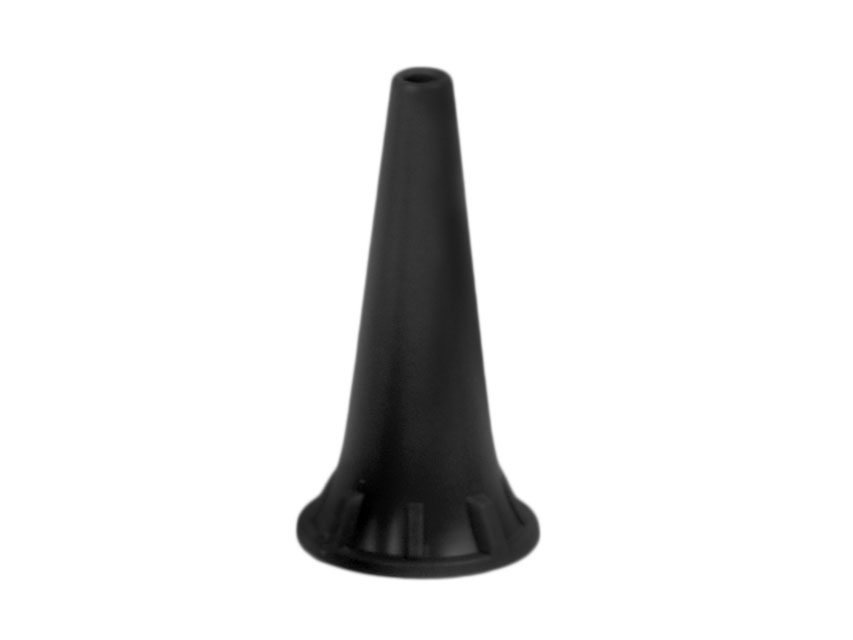 Sort specullum til otoskop 2,5 mm, pakke med 250 stk. fra Gima Italy