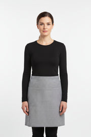 Nybo Sort-hvid Pepita Unisex Pick-Up Forklæde, Bindebånd, Bager- og Kokkeforstykke