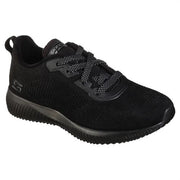 Sort snøresneaker med memoryfoam