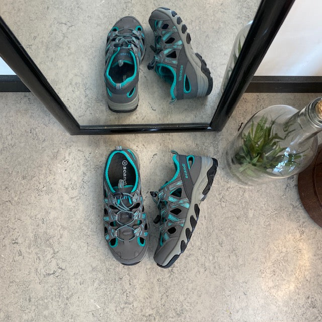 Lukket trekkingsandal – Komfort, støtte og ventilation i ét design