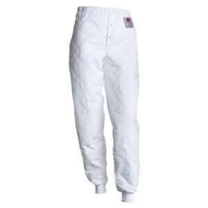 Nybo Hvid Unisex Clima Sport Termobukser, Elastik i Taljen