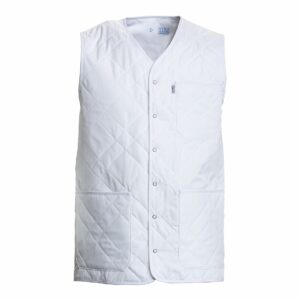 Nybo Hvid Unisex Clima Sport Termovest, Udvendige Lommer