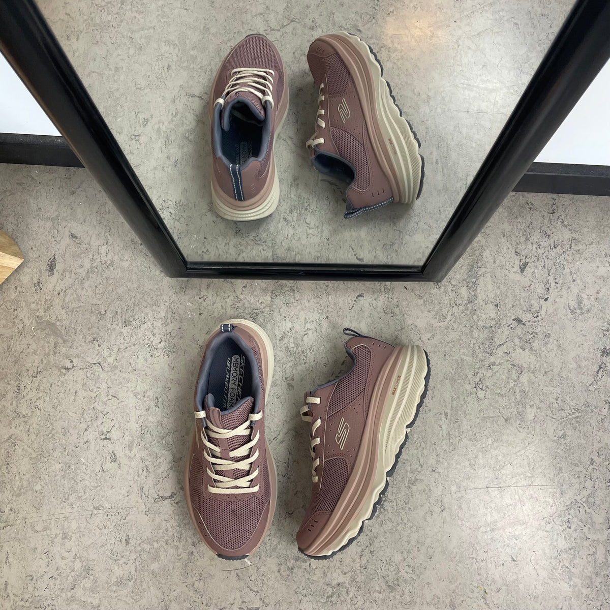 Skechers Adventure sko - stødabsorberende damesko med ekstra plads