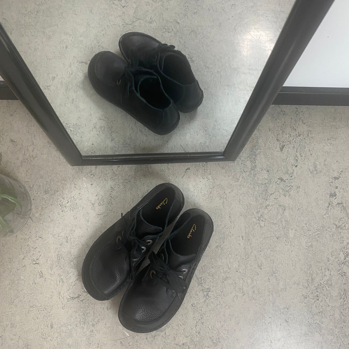 Clarks Funny Dream – sort lædersko med klassisk komfort