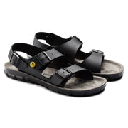 Sort Kano sandal fra Birkenstock med ESD-godkendte såler