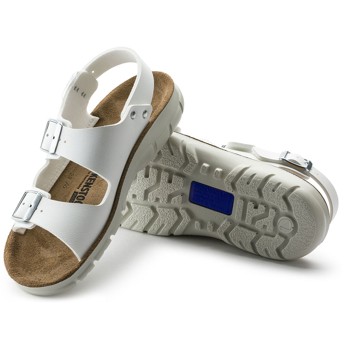 Hvid Birkenstock Kano sandal med skridsikre såler