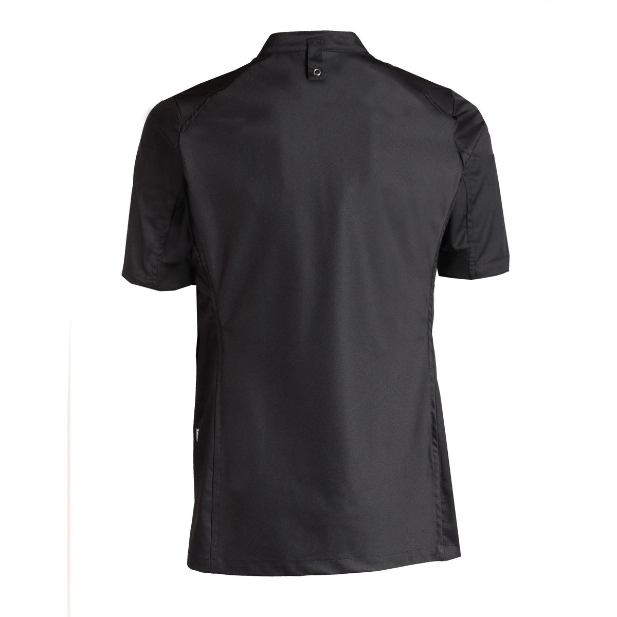 Nybo Sort Unisex New Nordic Kokkejakke, Kortærmet