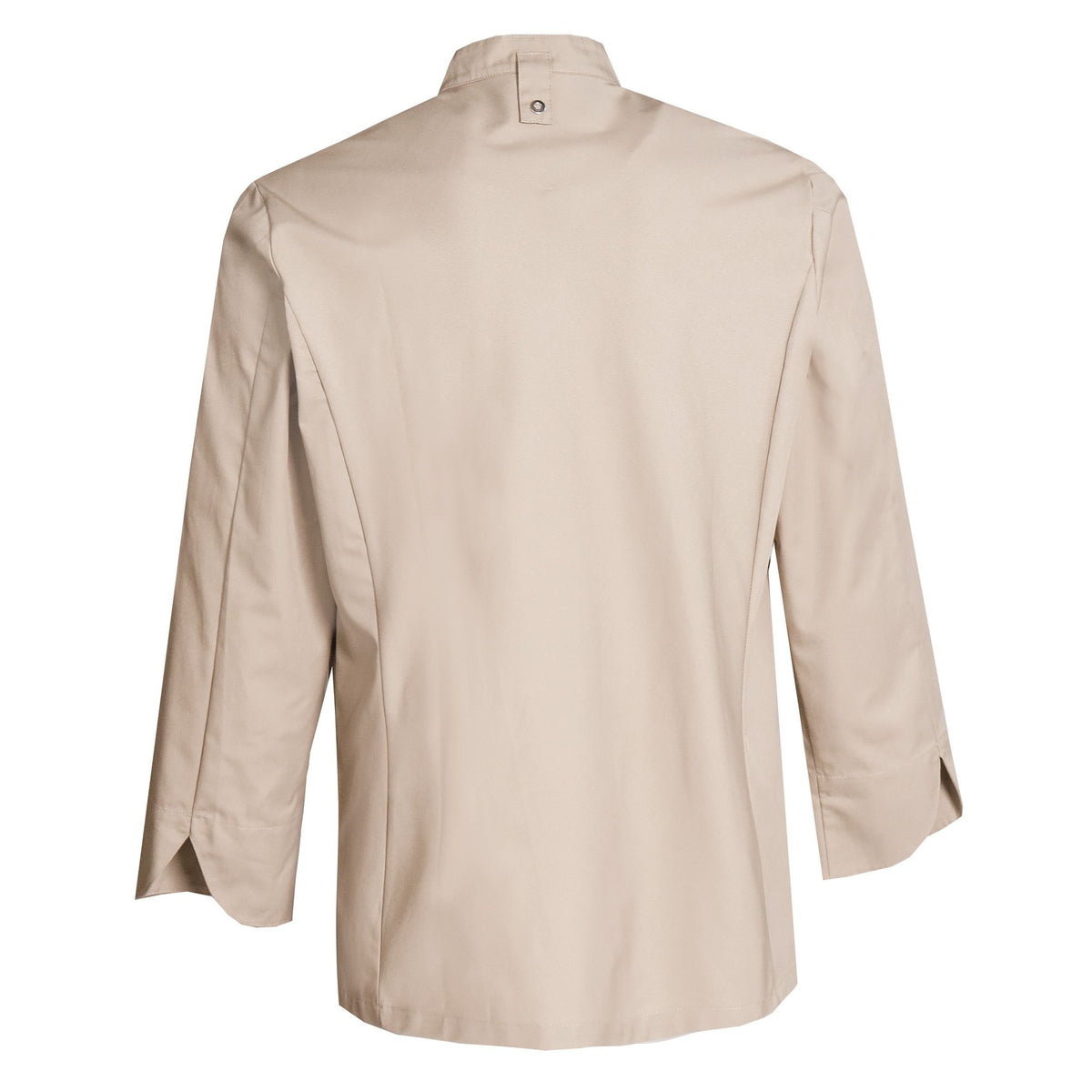 Nybo Khaki Unisex New Nordic Kokkejakke, Langærmet