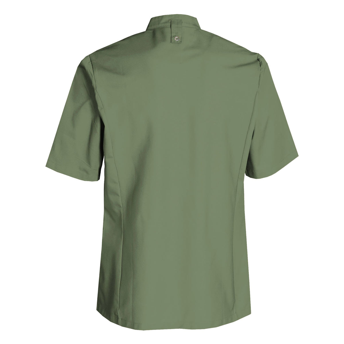 Nybo Grøn Unisex New Nordic Kokkejakke, Kortærmet