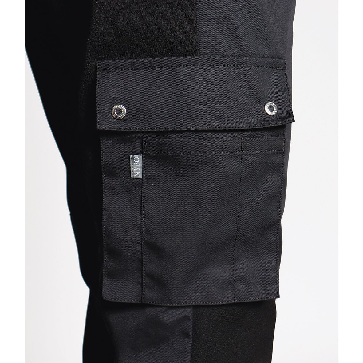 Nybo Sort Unisex New Gen Bukser, 4-vejs Stretch, Justerbar Elastik