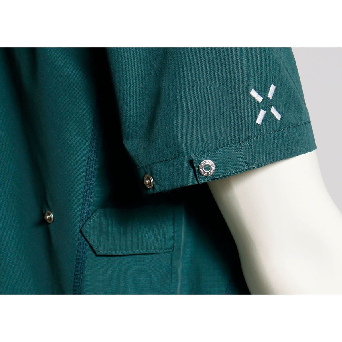 Nybo Mørkegrøn Unisex Sporty Tunika, Rummelig, Slidser
