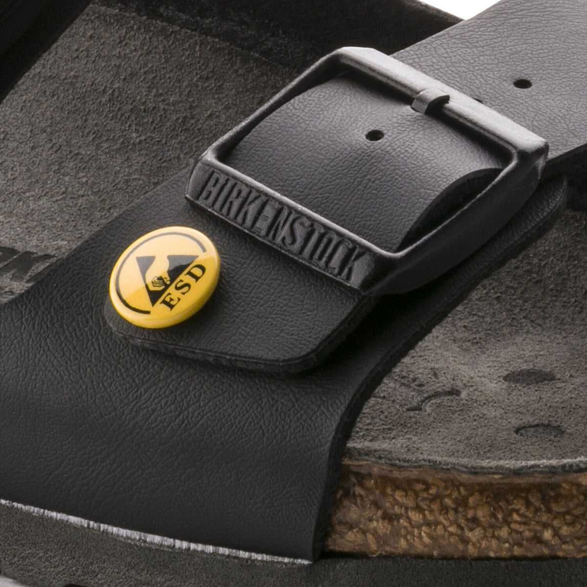 Sort Milano fra Birkenstock, ESD godkendte såler