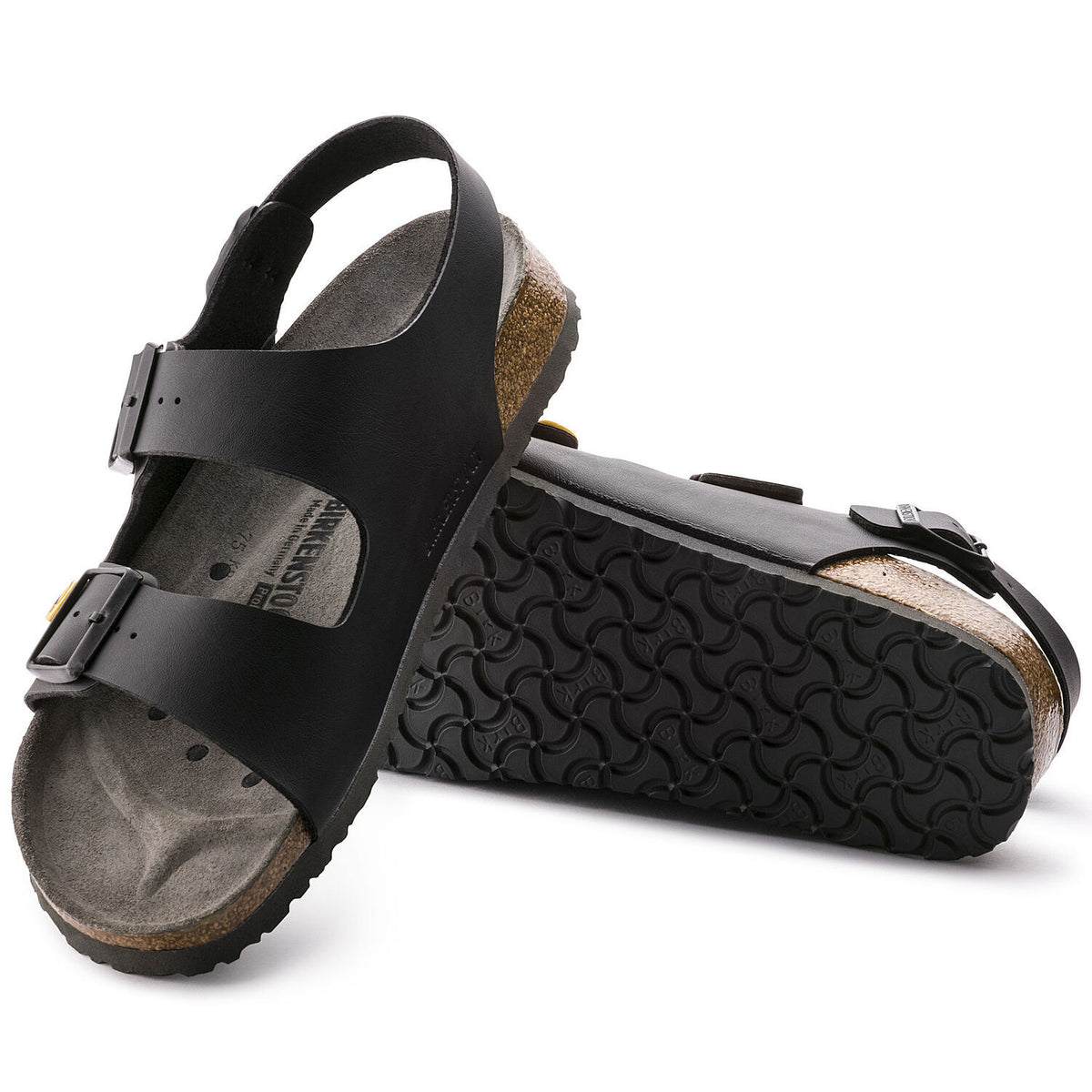 Sort Milano fra Birkenstock, ESD godkendte såler