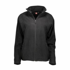 Nybo Sort Dame Shirts Outdoor Microfleece Cardigan