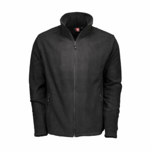 Nybo Sort Herre Shirts, Outdoor Micro Fleece Cardigan