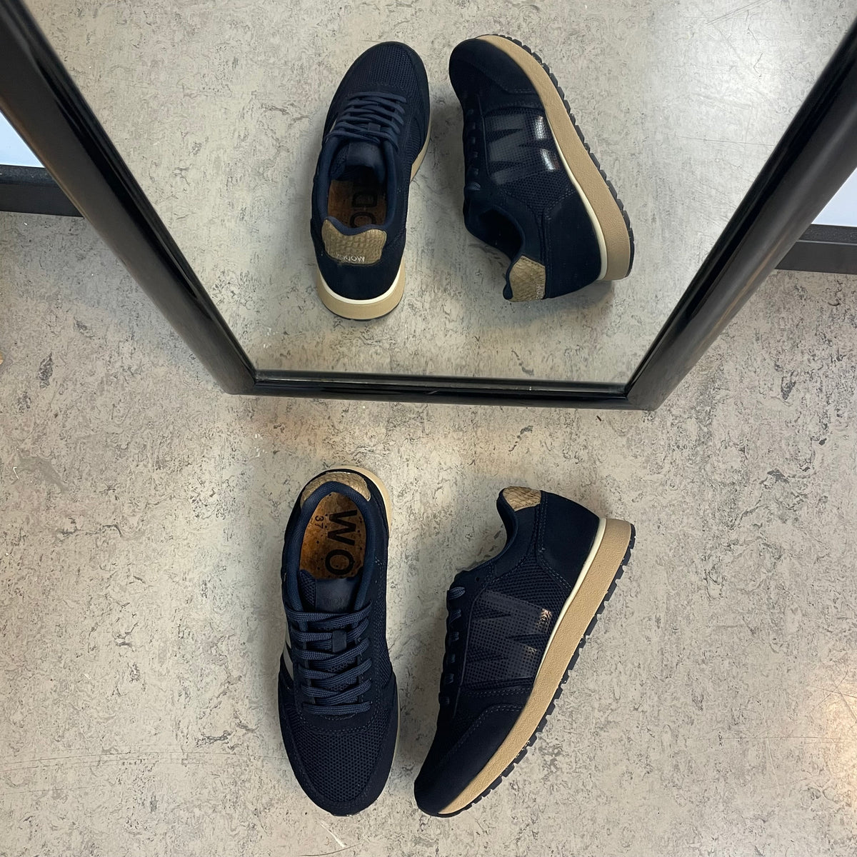 Woden Ydun Icon II – navy sneaker med sporty komfort