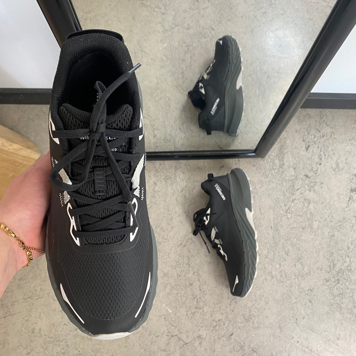Merrell Agility Trail WP – vandtæt vandresko i sort