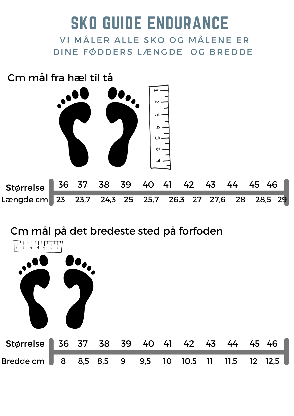 Sort ComfortFIT sneakers fra Endurance