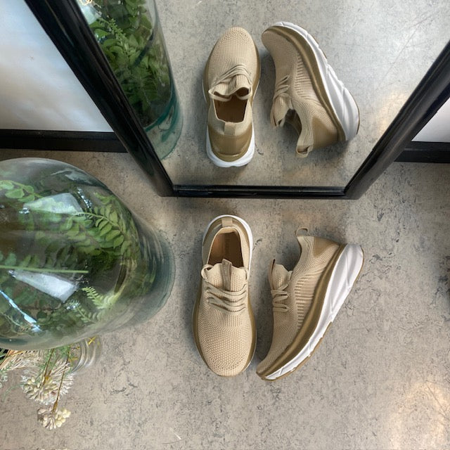 Beige Step-on sko fra Rugged Gear