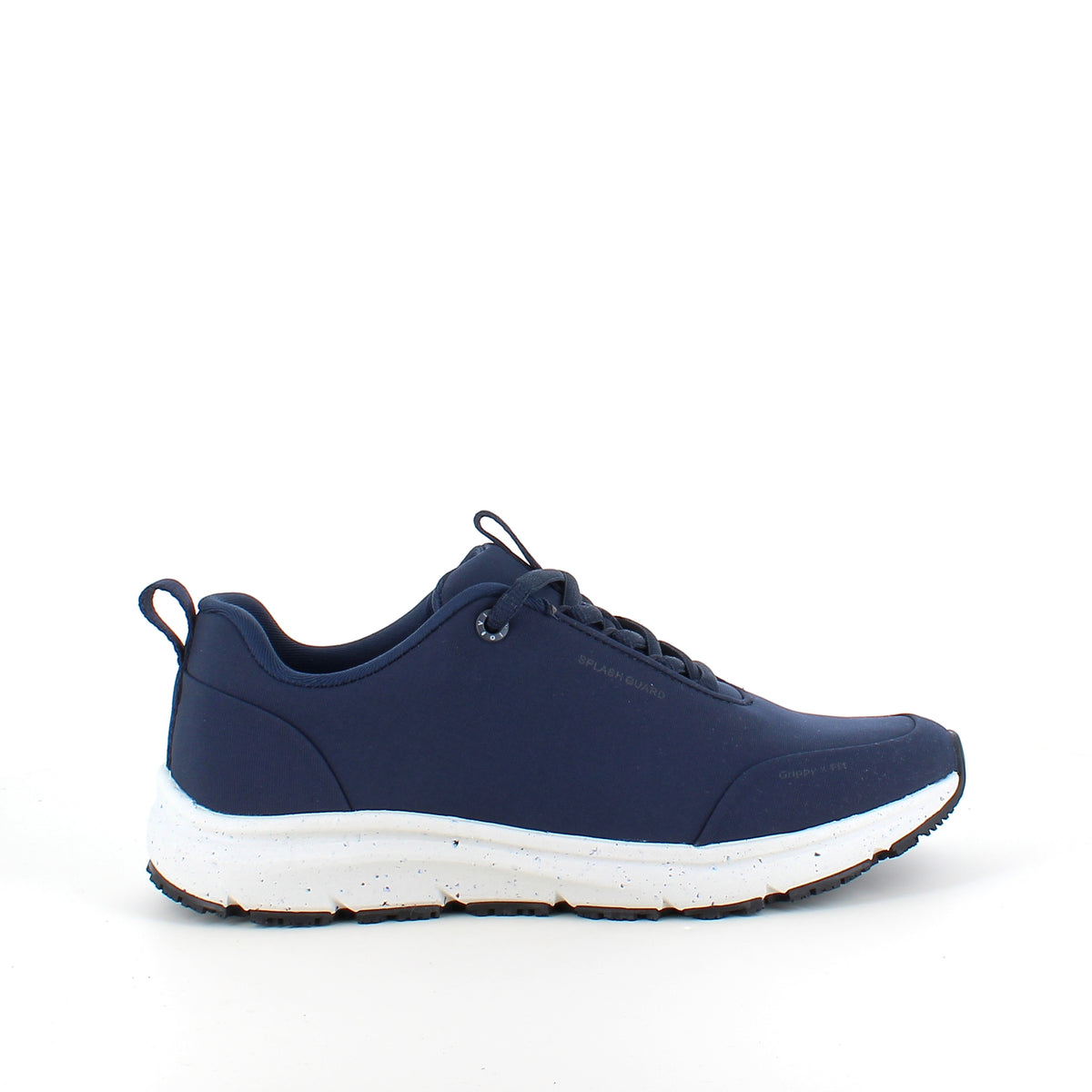 Navy komfort sneaker med skridhæmmende sål og vandtæt membran fra Oivio Fit