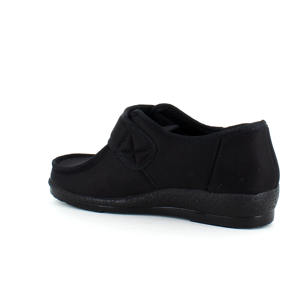 Bred sko med velcro og plads