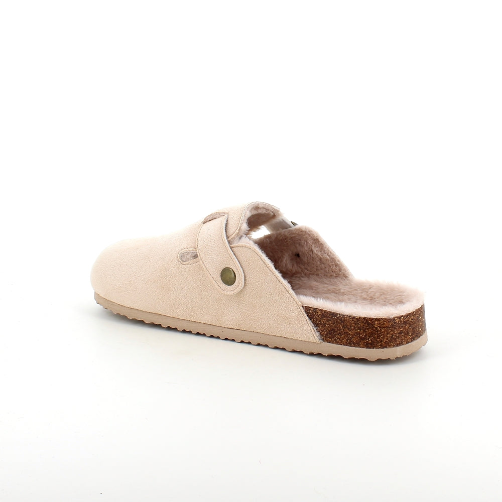 Lys Slip on hjemmesko