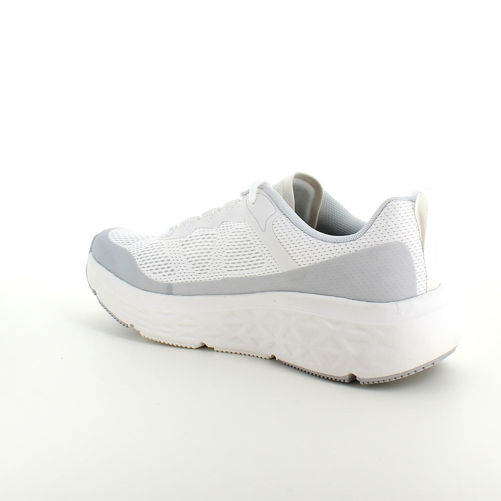 Hvid Skechers herre sko med Max Cushioning