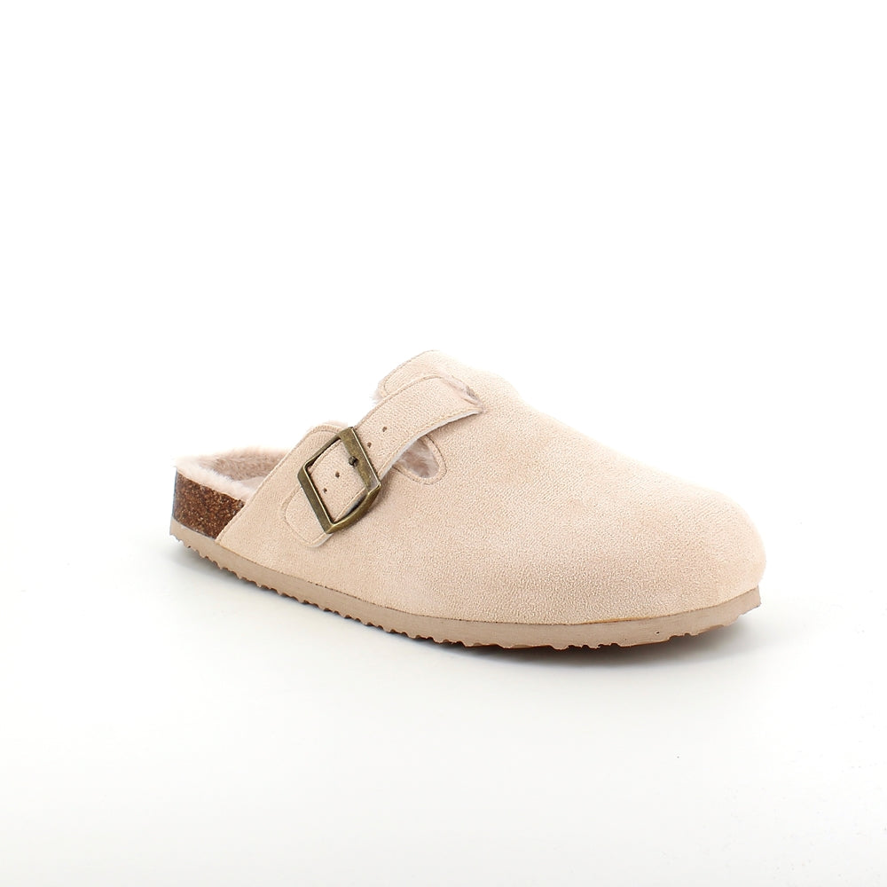 Lys Slip on hjemmesko