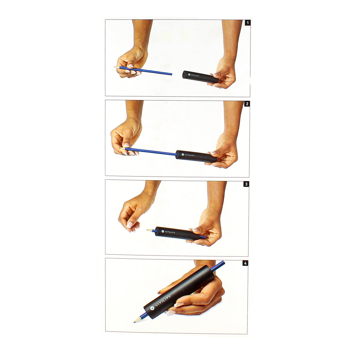 Foam grips 8 stk, de gode greb