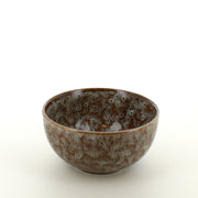 Brun skål, 7 x ø 13 cm