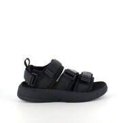 Gaitline Flow SP sandal i sort med svangstøtte og IGNITE skum