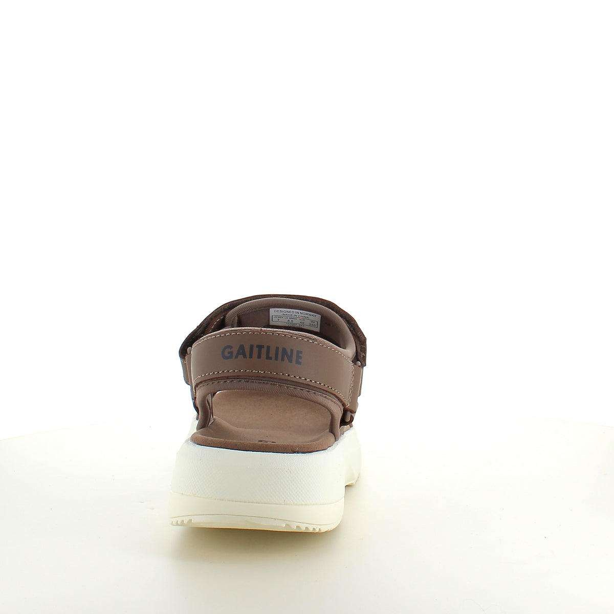 Gaitline sandal – brun sandal med stødabsorberende IGNITE skum