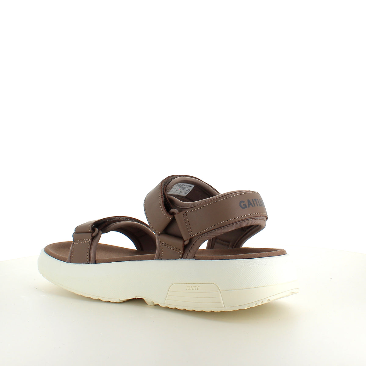 Gaitline sandal – brun sandal med stødabsorberende IGNITE skum
