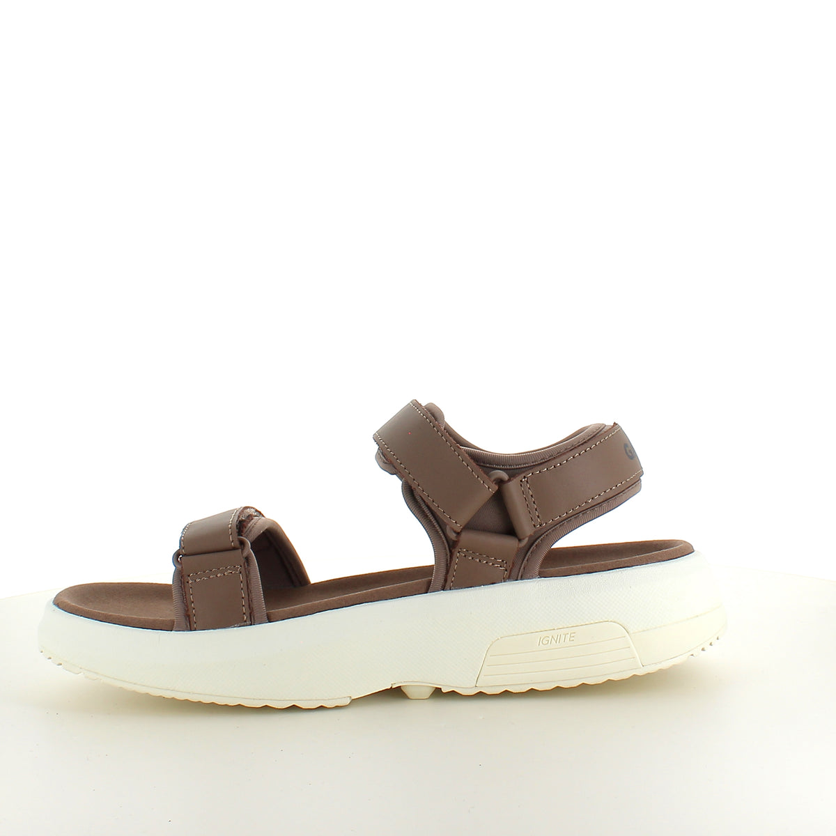 Gaitline sandal – brun sandal med stødabsorberende IGNITE skum