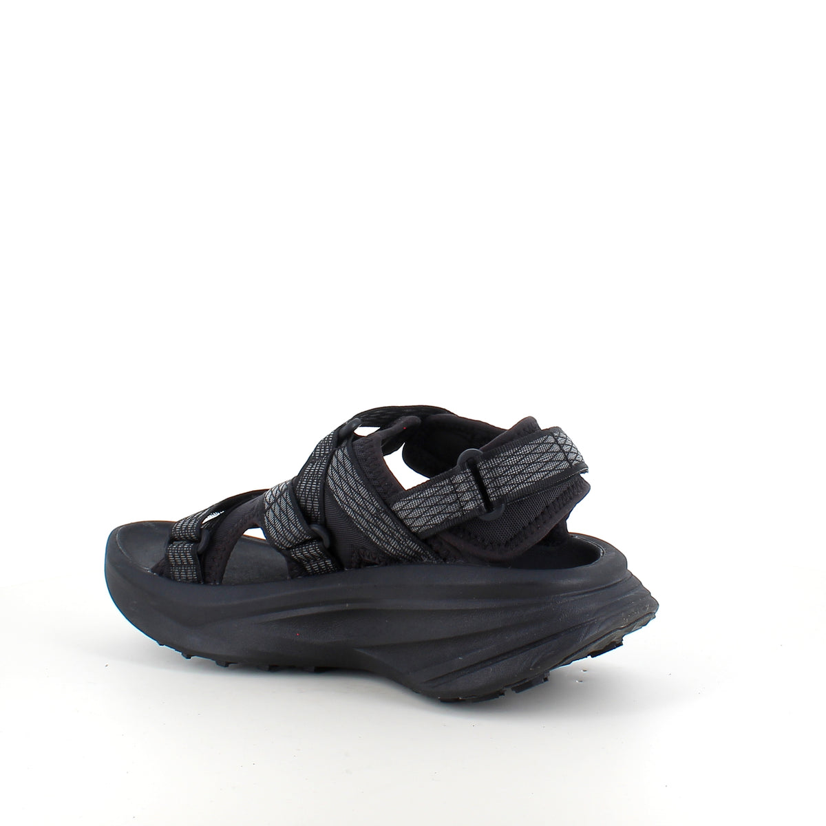 Sort Teva sandal med maksimal stødabsorbering og sikkert greb