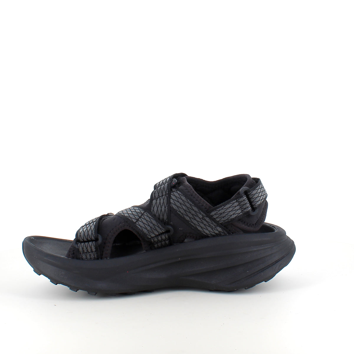 Sort Teva sandal med maksimal stødabsorbering og sikkert greb